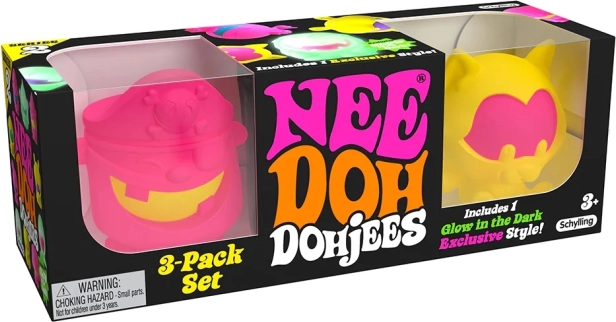 Sæt med klemmemonstre NEE DOH Dohjees 3 stk.