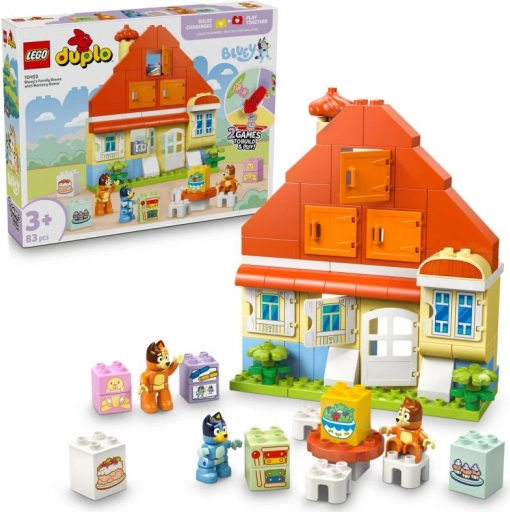 Lego duplo bluey familievilla med vendespil