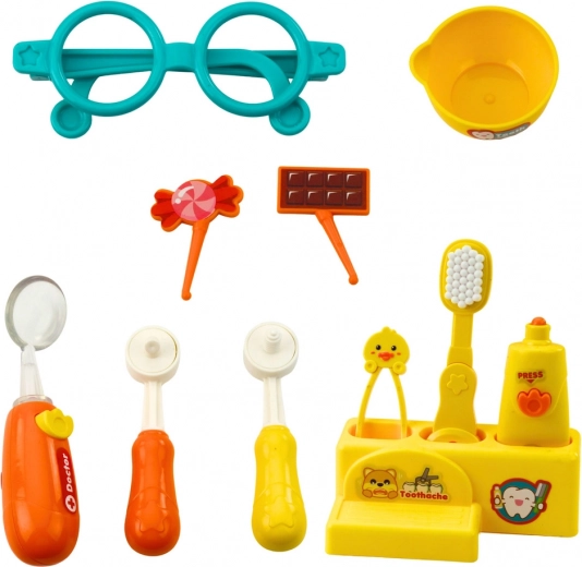 Belyst spejl til grundig undersøgelse