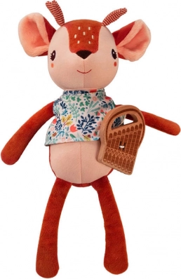 Musikalsk plysbamse ugle Stella Eco 0 m+