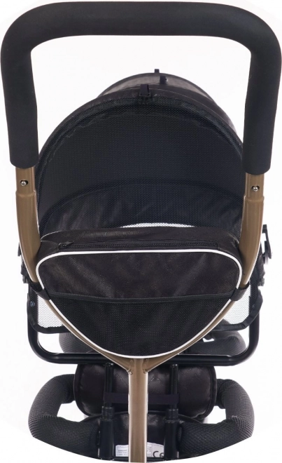 CHIPOLINO Tre-hjulet cykel til tvillinger 2Play Obsidian