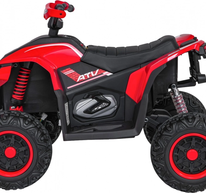 Firehjulet Fast Wheel – Rød