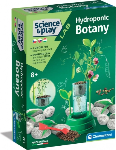 Clementoni Science & Play Laboratorie: hydroponisk botanik – læringssæt til dyrkning uden jord