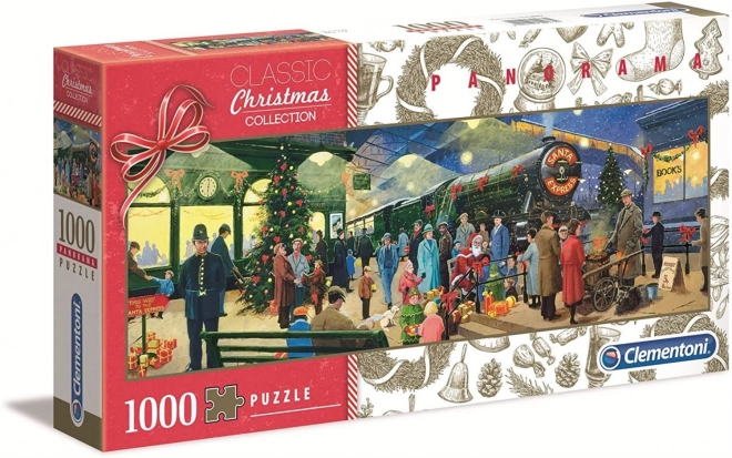 Puslespil 1000 brikker Panorama julekollektion