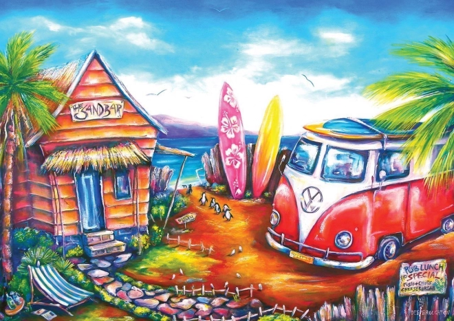 Puslespil Surferlejr 260 brikker ART PUZZLE