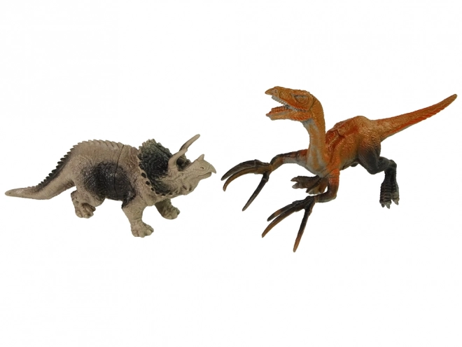 Transportlastbil med dinosaurer