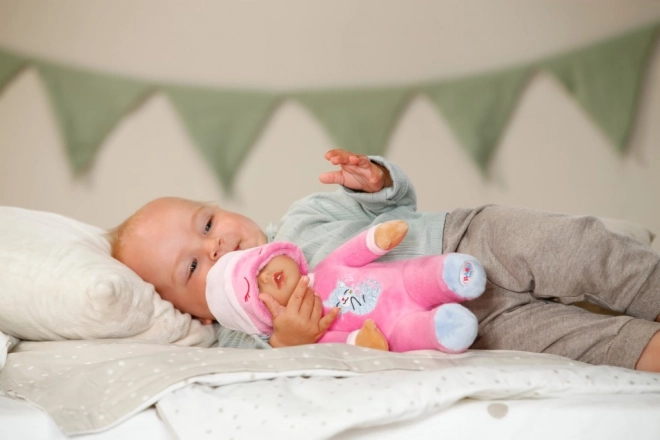 Spinkáček til babyer mørkerosa 30 cm