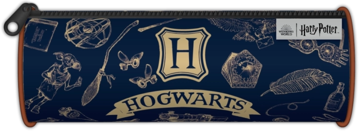 Harry Potter penalhus Navy & Gold, uden indhold