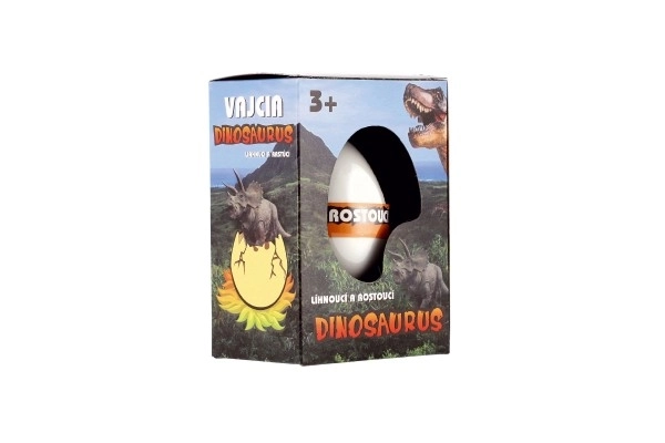 Æg klækkende og voksende dinosaur 6 cm i æske