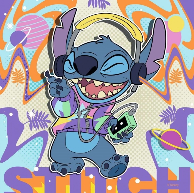 Puslespil 3x49 brikker Stitch