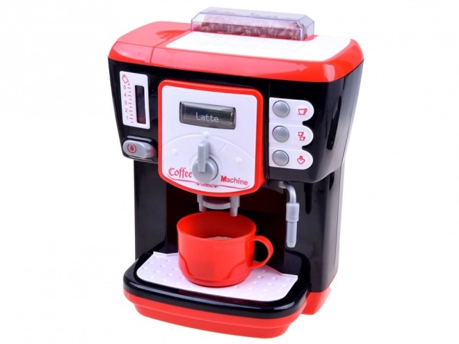 Stor interaktiv kaffemaskine lyde fra café ZA2897