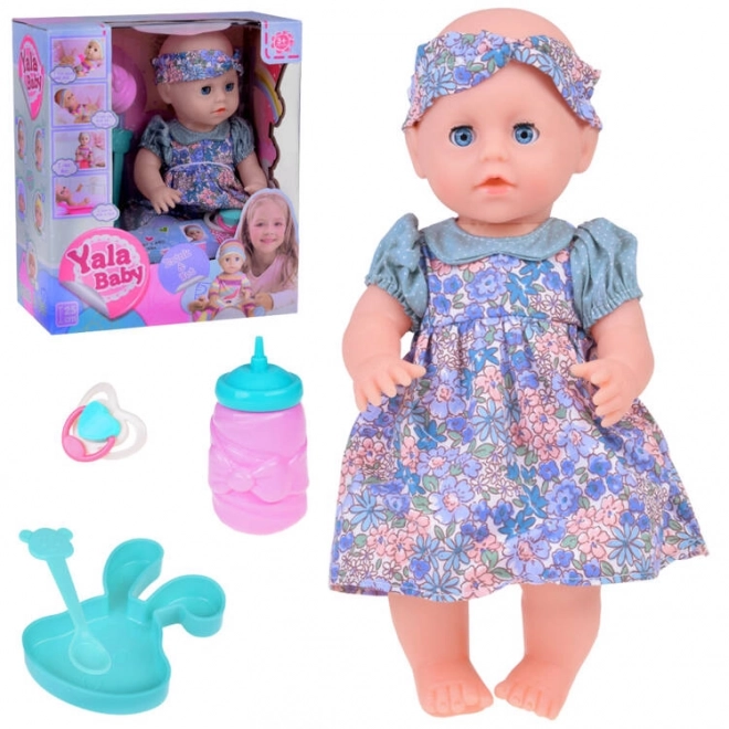 Samling af gummidukke baby