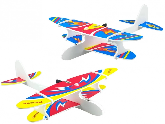 Flyvende polystyren fly med USB motor