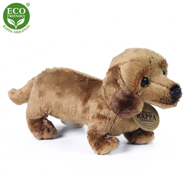 Plys hund gravhund stående 2dr. 19 cm MILJØVENLIG