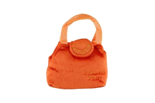 Enhjørning i taske - orange 18 cm