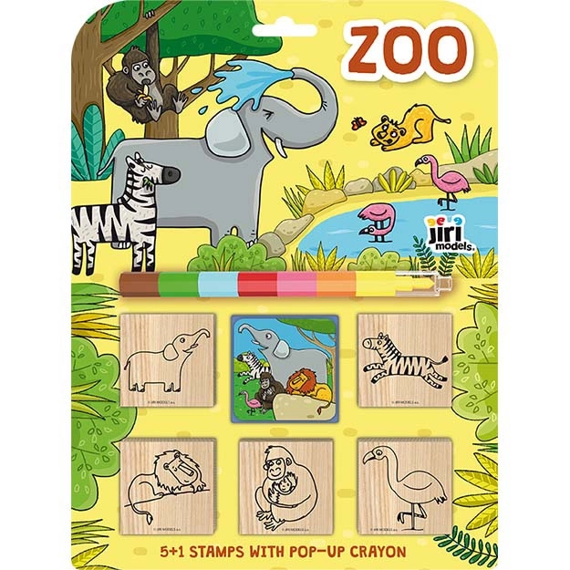 ZOO Stempelsæt med Voksfarve