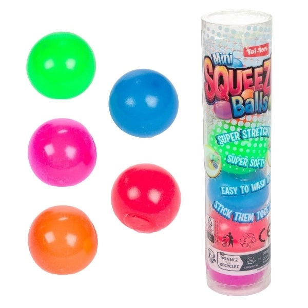 Antistress-klemmekugle med slim