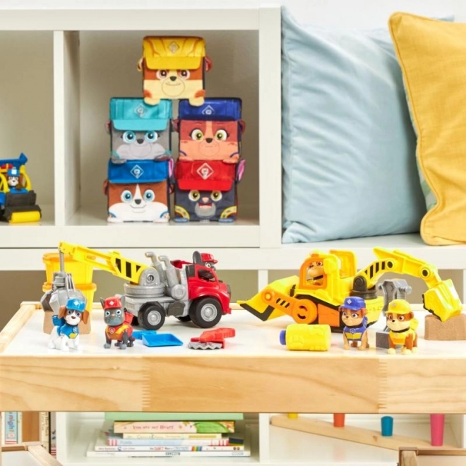 Figurer Paw Patrol Rubble og hans hold 7-dels sæt