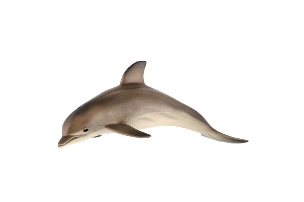 Øresvin delfin i plast 12cm i pose