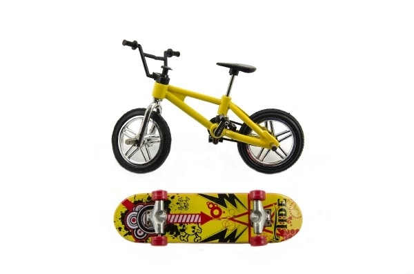 Kolo + finger skateboard skruetrækker plastik 10cm på kort