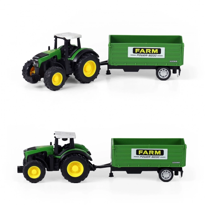 Traktor med anhænger Min lille gård