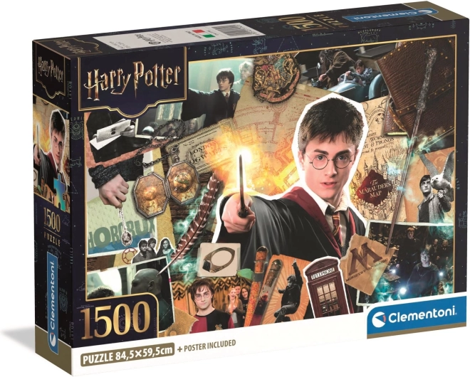 Puslespil Harry Potter den unge troldmand 1500 brikker