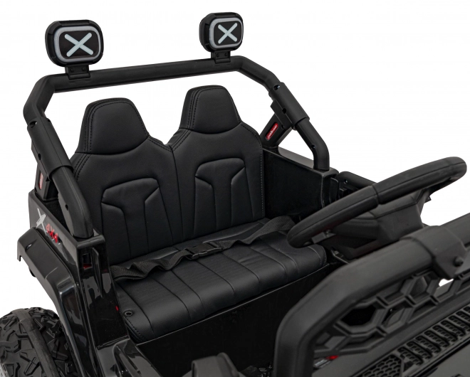 Børne elektrisk off-road bil sort