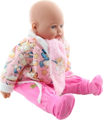 Dukkebaby 50 cm Enhjørning