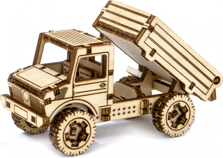 Træ 3D-puslespil WOODEN CITY Superfast lastbil