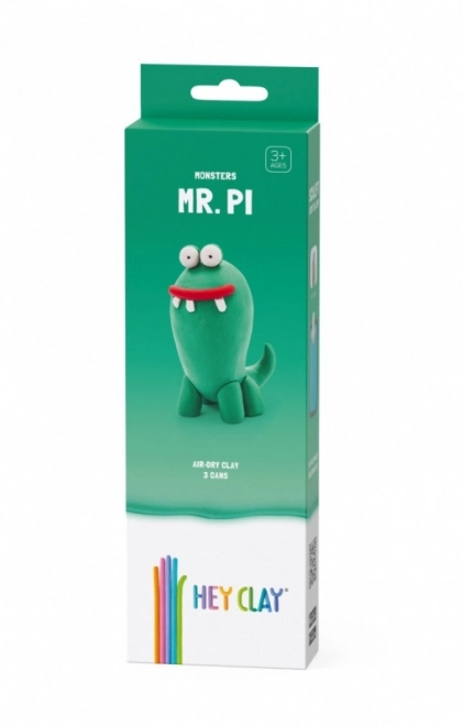 Plastmasse Hey Clay Monsters Mr. PI