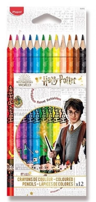 MAPED Farveblyanter Harry Potter 12 stk