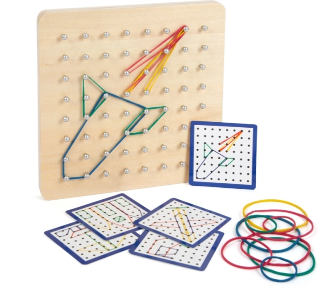 Small Foot Træbræt Geoboard