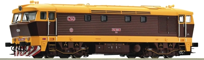 Roco diesellokomotiv ČSD/ČD Bardotka 752 068-7, digital med lyd