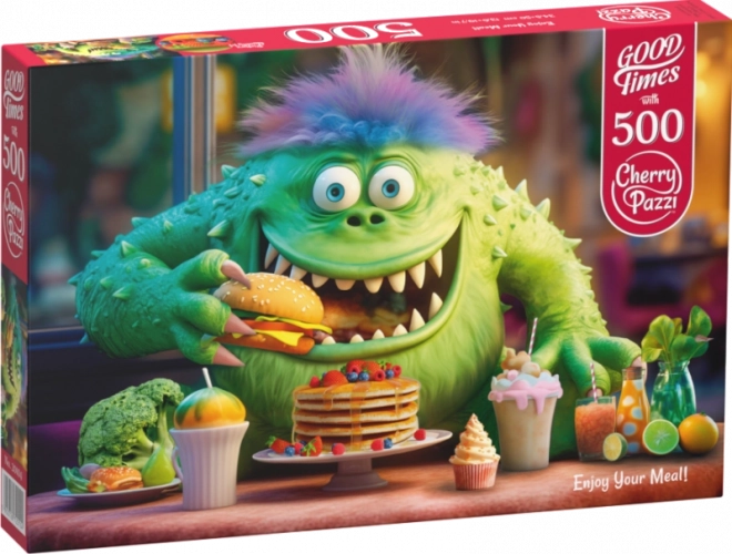 Cherry Pazzi Puzzle God Appetit 500 brikker