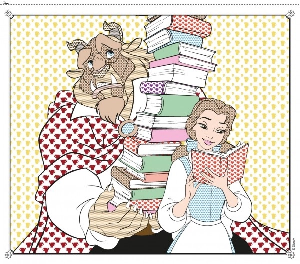 Vandfarvemalerbog Disney Prinsesser