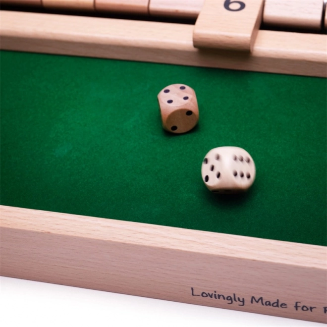 træspil Shut the Box BIGJIGS TOYS