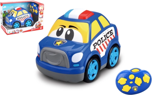 Kiddy Go! RC politibil 2,4 GHz 19 cm
