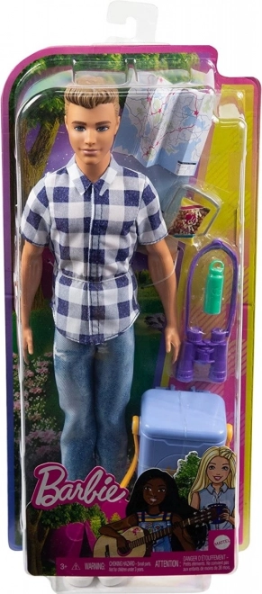 Barbie Camping Ken med tilbehør