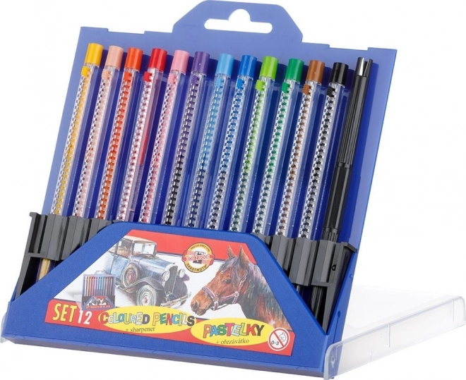 KOH-I-NOOR Mekaniske farveblyanter 12 stk
