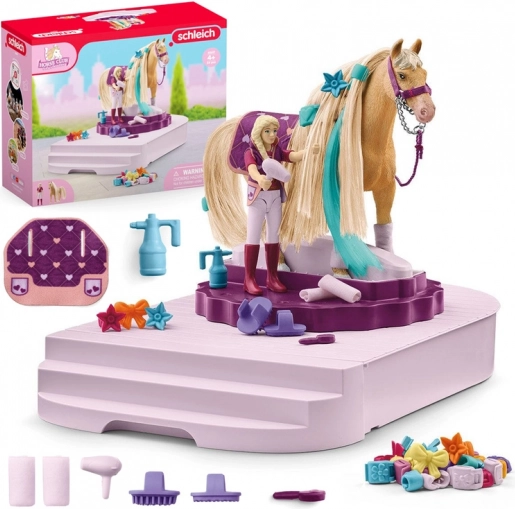 Drejestation til hestestell Schleich Horse Club Sofia's Beauties
