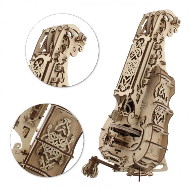 Ugears 3D Træmekanisk Puslespil Hurdy-Gurdy