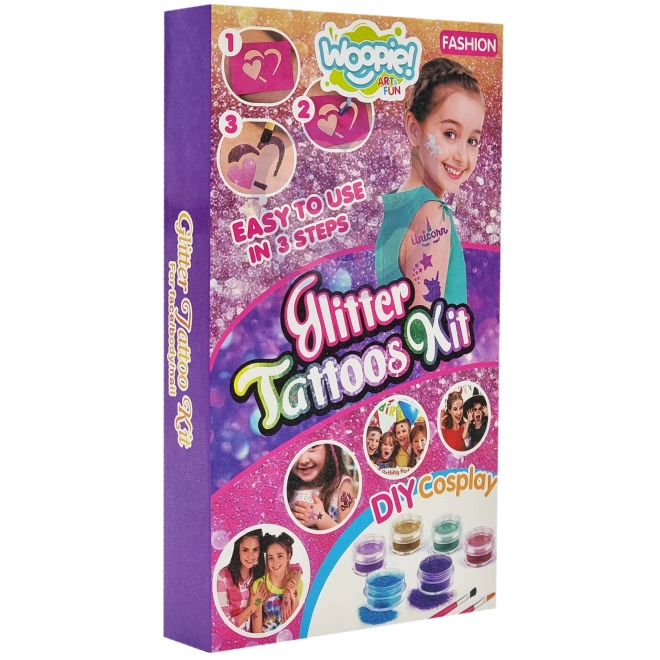 Woopie Art&Fun Skabelse af tatoveringer XL sæt