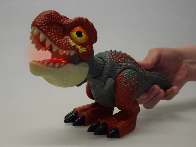 Tyrannosaurus Rex Dinosaur med bevægelige dele og lyd- og lyseffekter