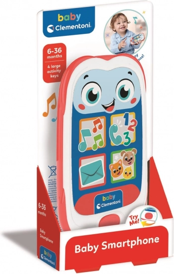 Baby Clementoni Interaktiv telefon til børn