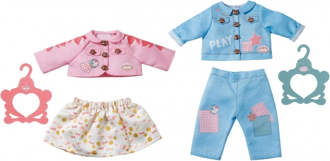 Baby Annabell outfit sæt tøj til dukke 43 cm