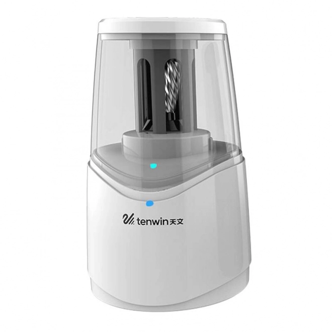 Elektrisk genopladelig blyantspidser Tenwin micro USB hvid