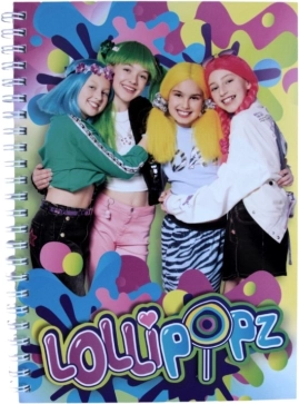 A5-notesbog Lollipopz med ringbind