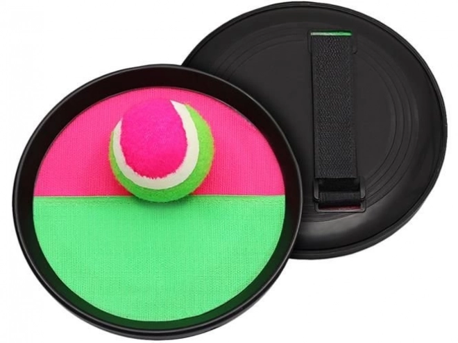 Udendørsspil - Fang kugle med velcro