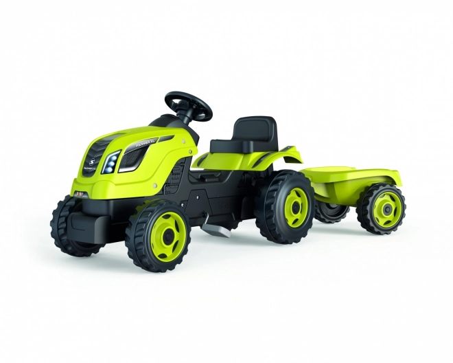 Tramptraktor Farmer XL grøn med vogn