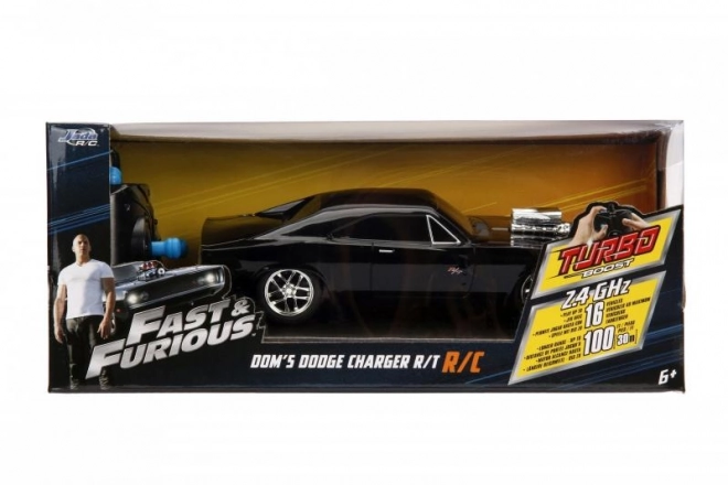 Hurtig og rasende RC bil Dodge Charger 1970 1:24